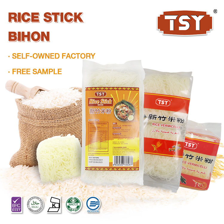 Xinzhu Rice Stick Specifications Spécifications de bâton de riz Xinzhu