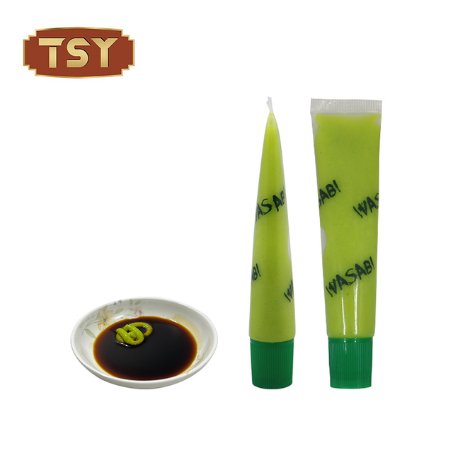 Tube de 43 g de pâte de wasabi verte japonaise pour sushi