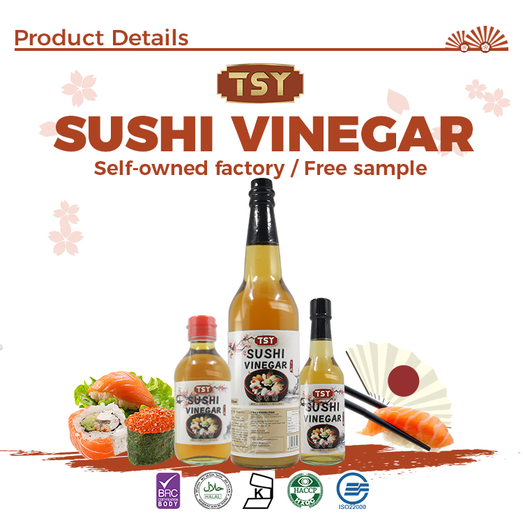 Sp&eacute;cifications de vinaigre de sushi