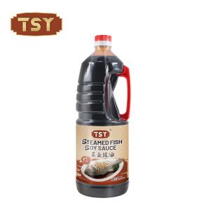 Grande sauce soja végétalienne pour poisson cuit à la vapeur, 1,8 L, abordable, pour supermarché