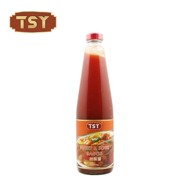 Manufacture China 510G Rich Rich Distinctive Pâtey Chili Sauce en verre Sauce en verre