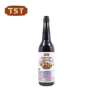 Bouteille en verre de 625 ml, sauce Teriyaki japonaise authentique pour sauté