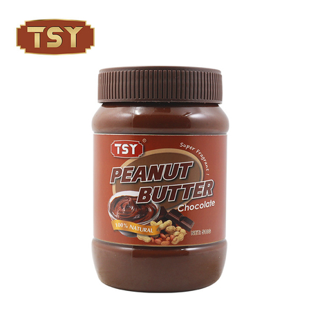 510g beurre d'arachide au chocolat sucré crémeux parfumé pour toast