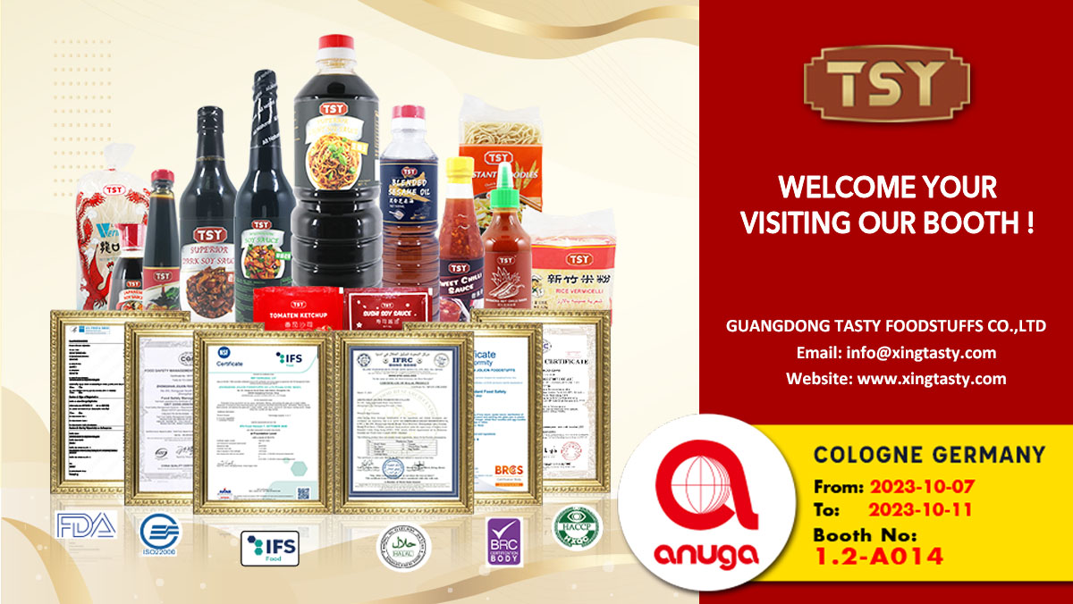 TSY Foods rejoint le salon Anuga Food de Cologne en Allemagne en octobre 2023 2