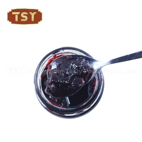 Pot en verre moins sucre sucré