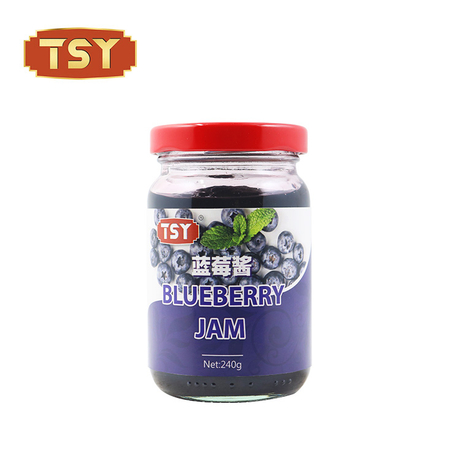 Bouteille en verre Fresh Exquisite Fruity Bruleberry Jam