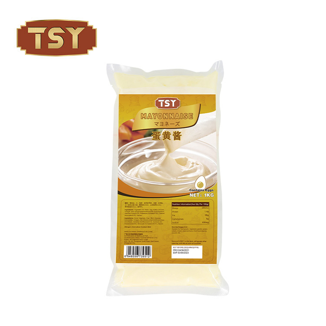 250 g bouteille en plastique pressé Mayonnaise de trempette lourde pour la salade