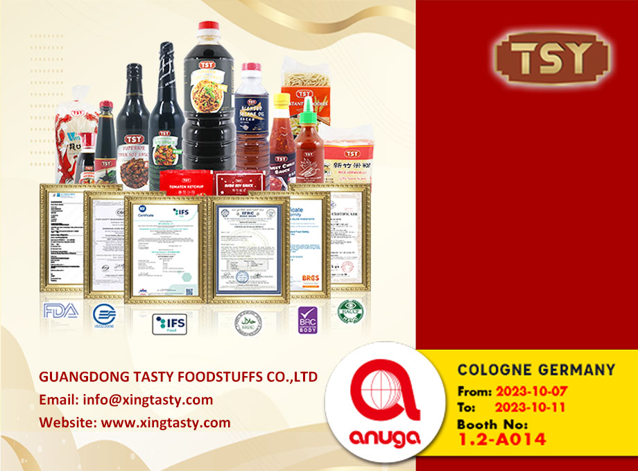 TSY Foods rejoint le salon Anuga Food de Cologne en Allemagne en octobre 2023
