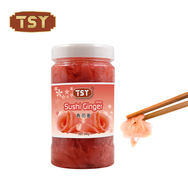 Sac de 1kg Packs Ginger de sushi rouge classique mariné abordable pour Izakaya