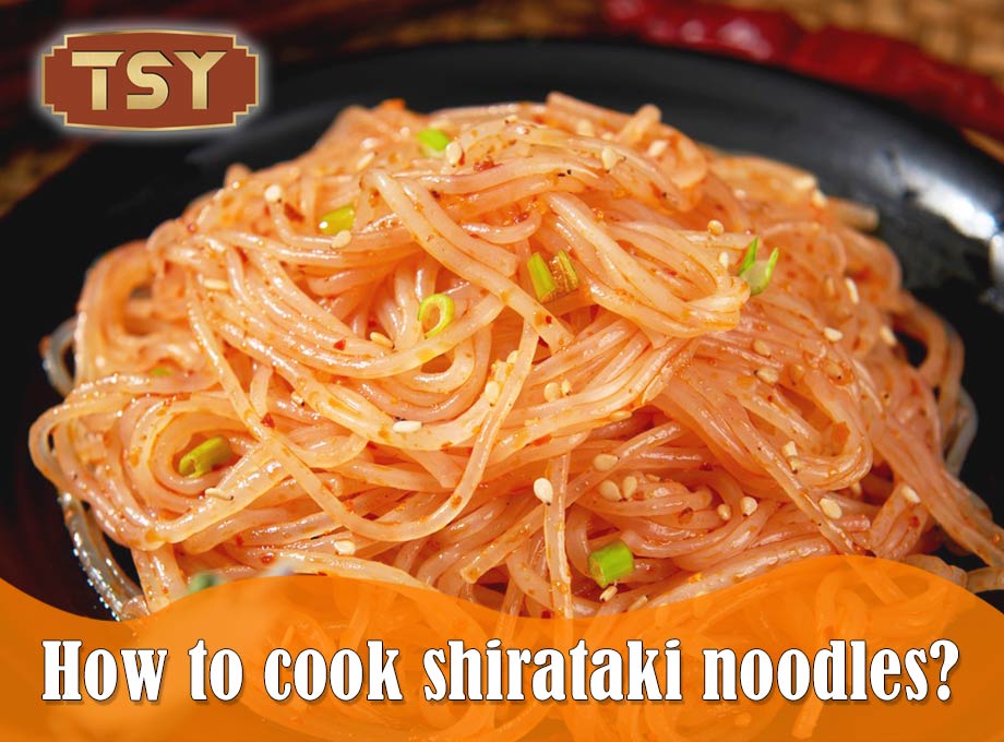 Comment faire cuire des nouilles Shirataki