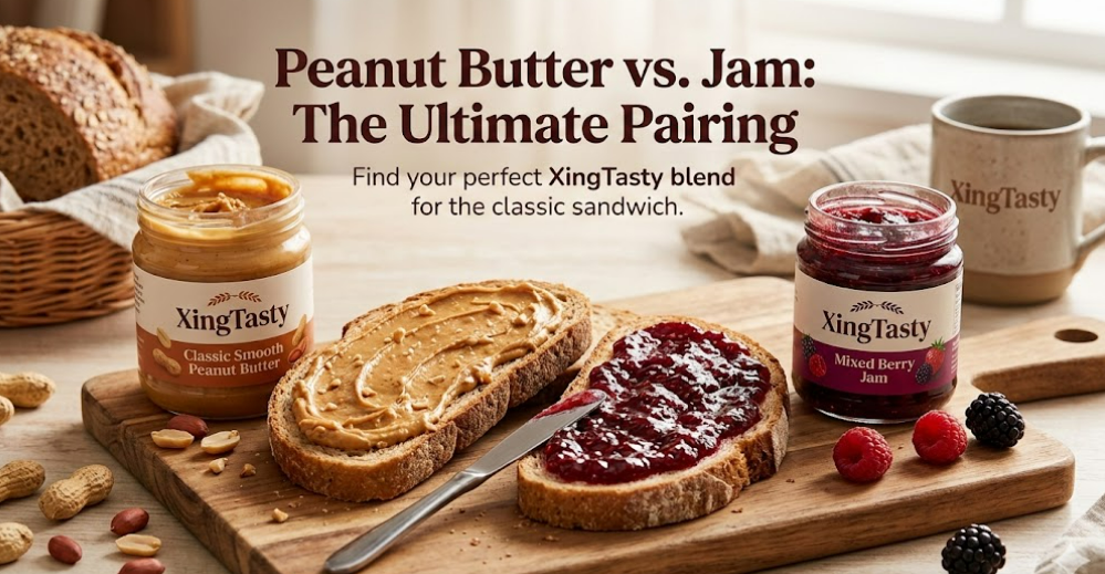 Quelle est la différence entre le beurre de cacahuète et la confiture