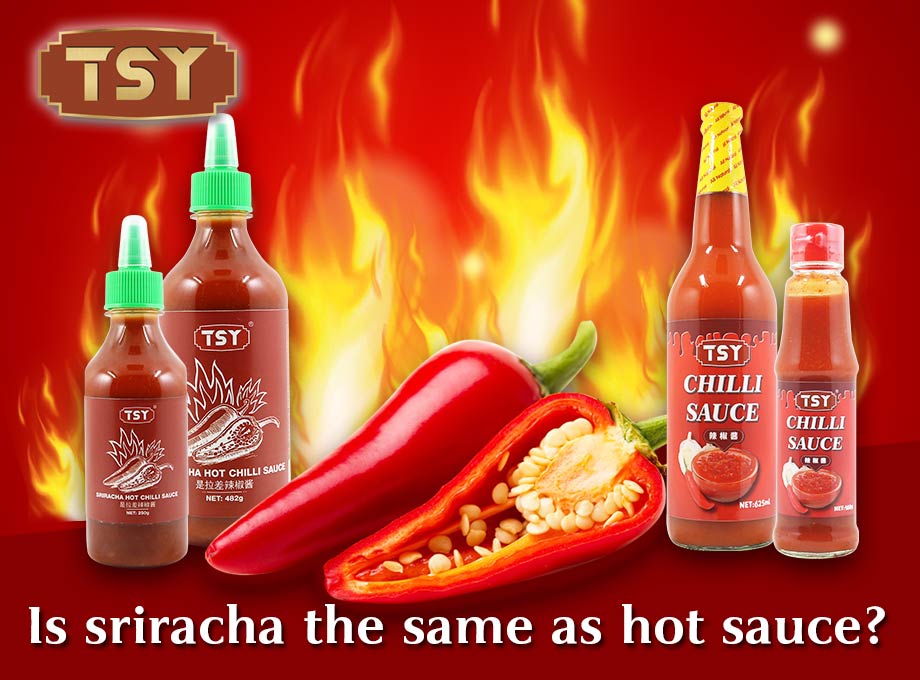 Sriracha est-il le même que la sauce piquante