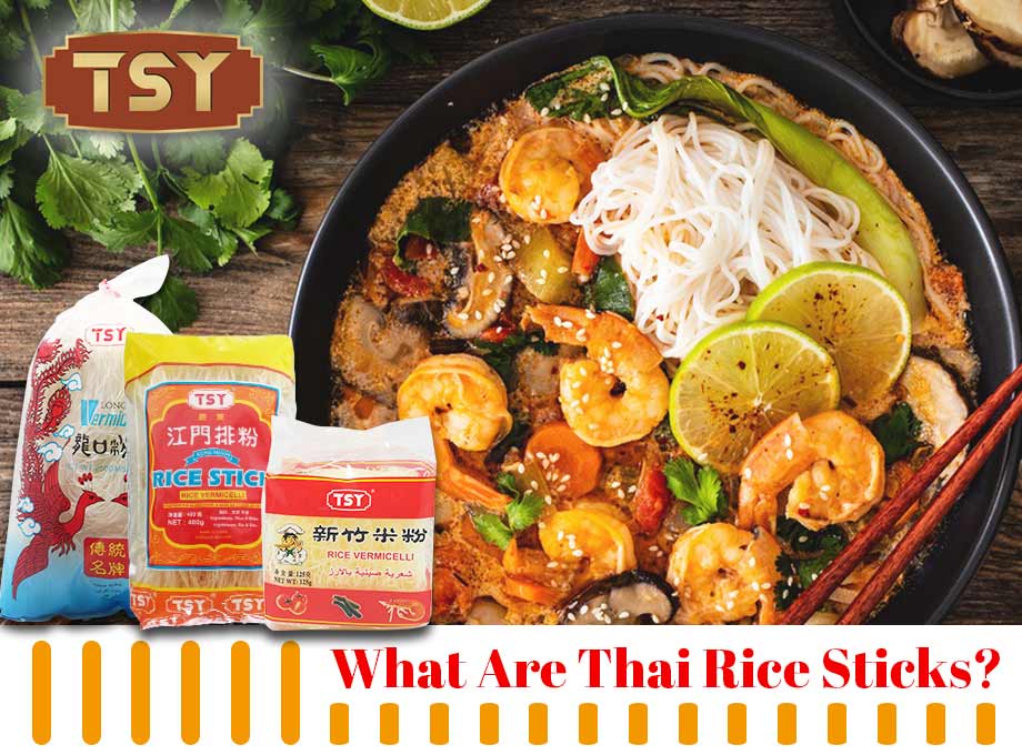 Que sont les bâtons de riz thaï?