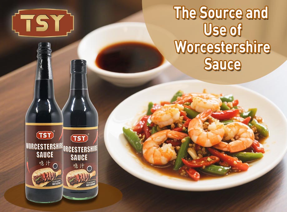 La source et l'utilisation de la sauce Worcestershire