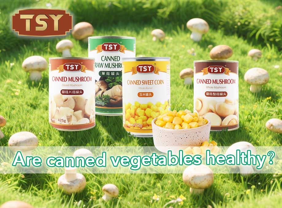 Les légumes en conserve sont-ils sains?
