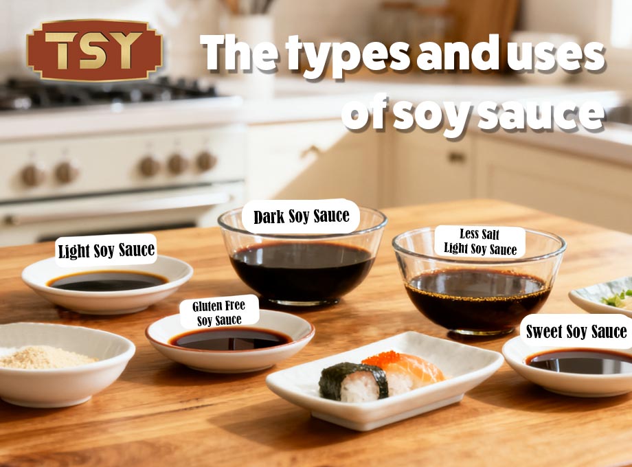 Les types et les utilisations de la sauce soja: plus que de l'eau salée