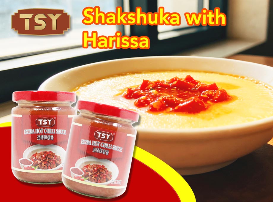 TSY Food Ragoût d'œufs à la sauce piquante d'Afrique du Nord