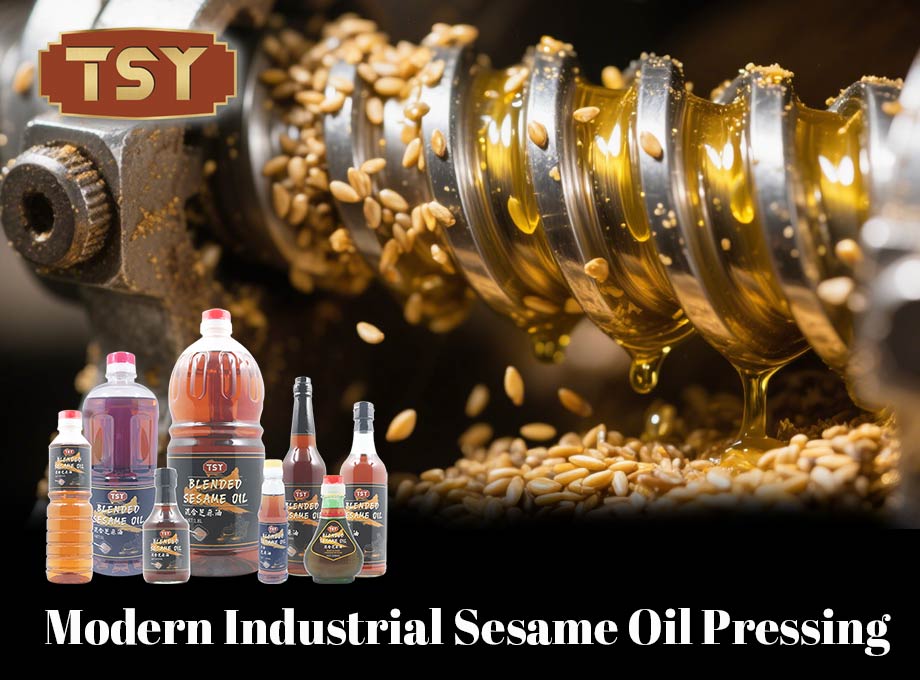 Pressage d'huile de sésame industriel moderne