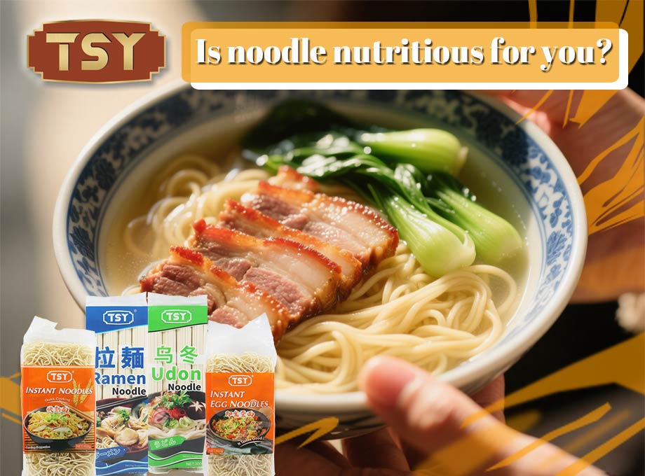 Les nouilles sont-elles nutritives pour vous? 