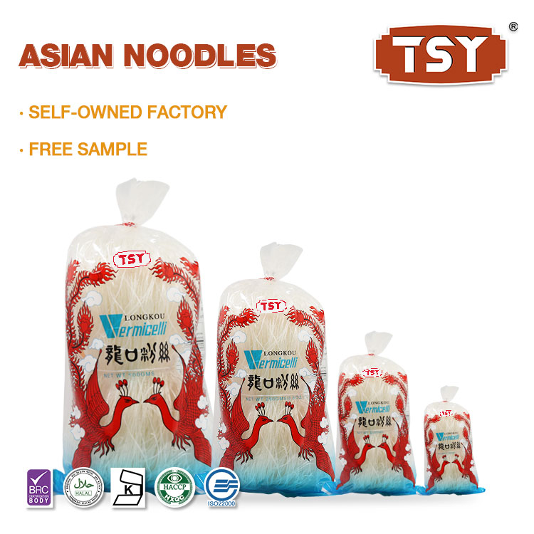 Sp&eacute;cifications de vermicelli