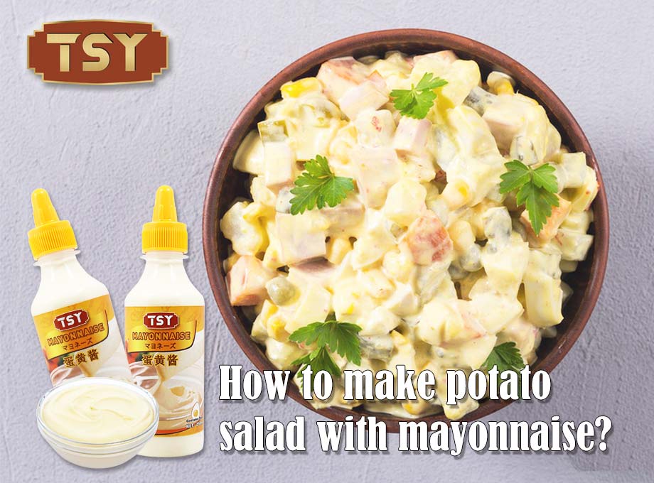 Comment faire de la salade de pommes de terre avec mayonnaise
