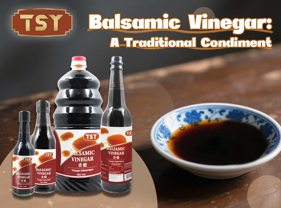 Vinaigre balsamique: un condiment traditionnel