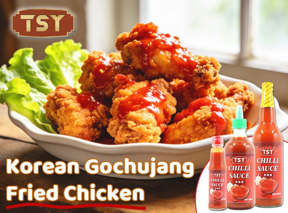Guide de recettes détaillé pour le poulet frit coréen Gochujang de TSY Food