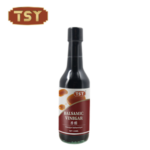 Bouteille en verre de 150 ml de vinaigre balsamique fermenté naturel chinois