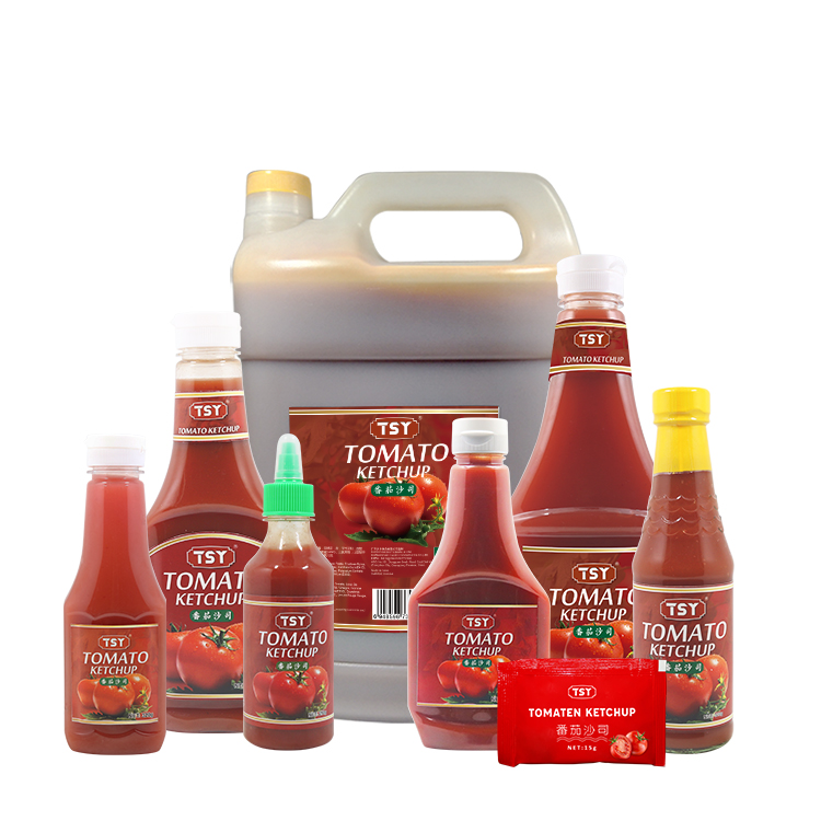 Sp&eacute;cifications de ketchup de tomate