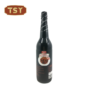 Sauce soja foncée de style restaurant de cuisine de 625 ml pour supermarché