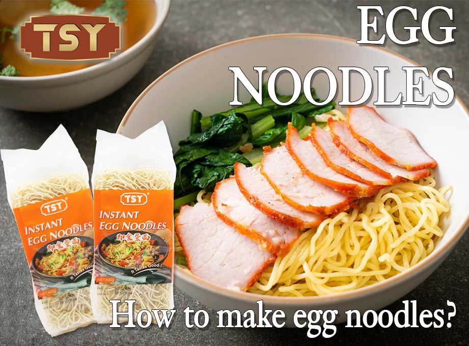 Comment faire des nouilles aux œufs faites maison