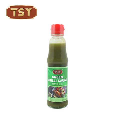 150 ml de sauce au piment vert et au piment fort de fabrication chinoise