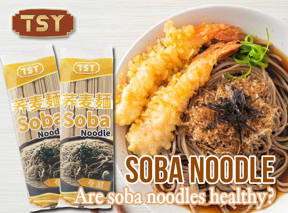 Explorer les bienfaits pour la santé des nouilles soba TSY Food
